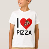 IK HOOP VAN PIZZA T-SHIRT (Voorkant)