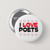IK HOOP VAN POETS RONDE BUTTON 5,7 CM (Voorkant /achterkant)