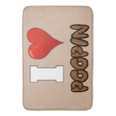 IK HOOP VAN POOPIN BATH MAT (Voorkant Verticaal)