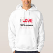 IK HOOP VAN POSTWERKNEMERS HOODIE (Voorkant)