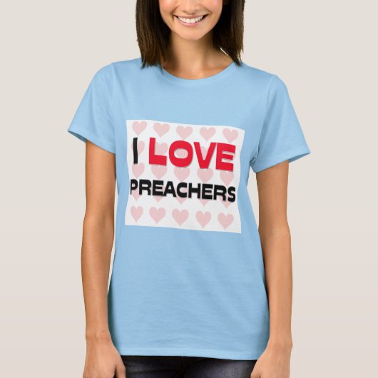 IK HOOP VAN PREACHERS T-SHIRT (Voorkant)