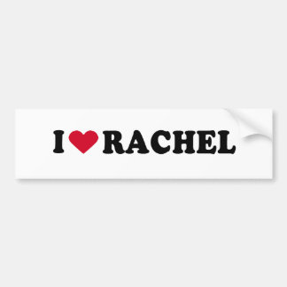 IK HOOP VAN RACHEL BUMPERSTICKER