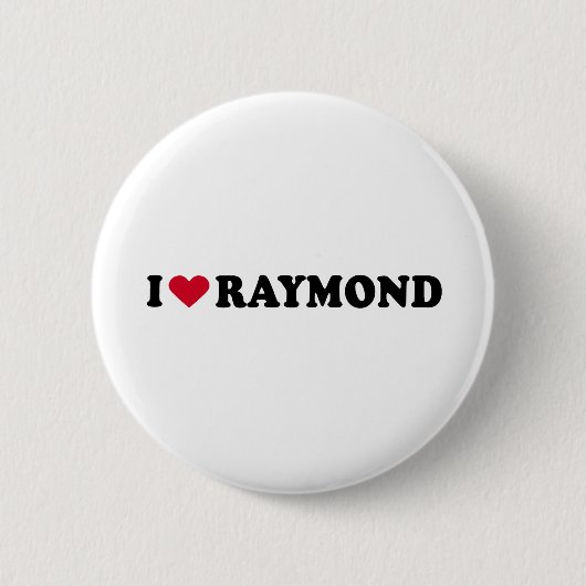 IK HOOP VAN RAYMOND RONDE BUTTON 5,7 CM (Voorkant)