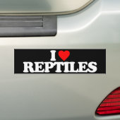 IK HOOP VAN REPTILES BUMPERSTICKER (Op auto)