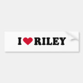 IK HOOP VAN RILEY BUMPERSTICKER (Voorkant)