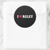 IK HOOP VAN RILEY RONDE STICKER (Tas)