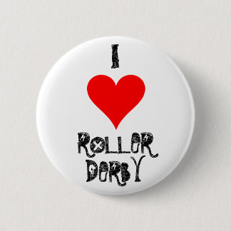 IK HOOP VAN ROLLER DERBY RONDE BUTTON 5,7 CM