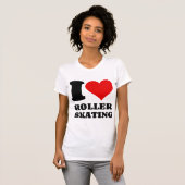 IK HOOP VAN ROLLER SKING T-SHIRT (Voorkant volledig)