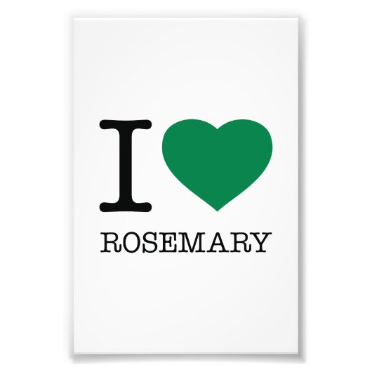 IK HOOP VAN ROSEMARY FOTO AFDRUK (Voorkant)