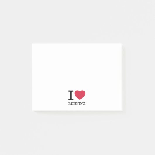 IK HOOP VAN RUNNING POST-IT® NOTES (Voorkant)