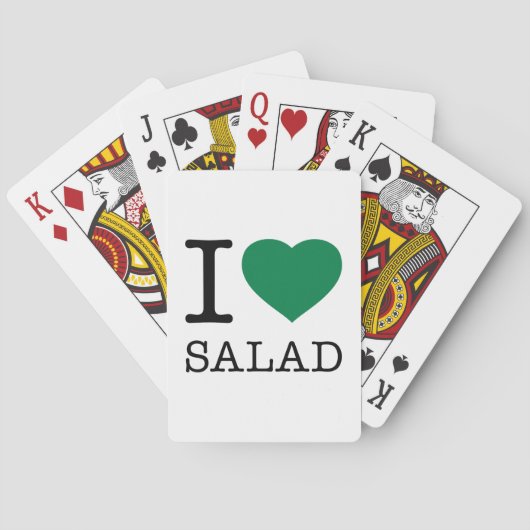 IK HOOP VAN SALAD POKERKAARTEN (Achterkant)