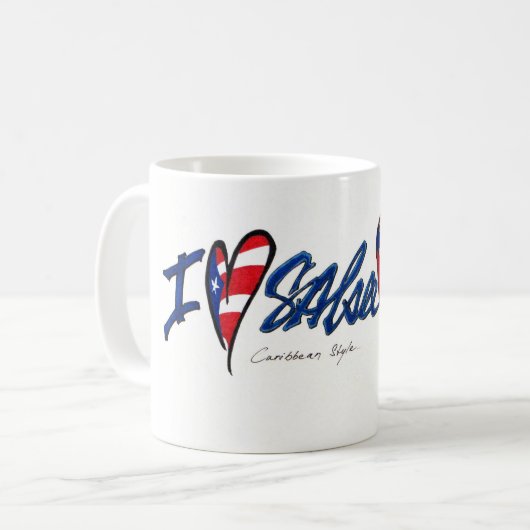 IK HOOP VAN SALSA KOFFIEMOK (Voorkant links)