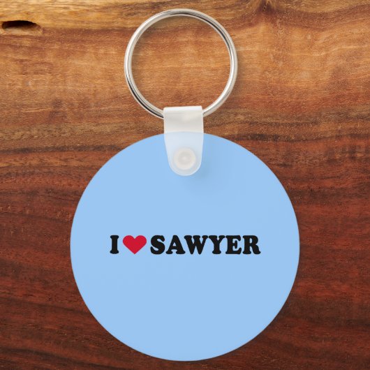 IK HOOP VAN SAWYER SLEUTELHANGER (Voorkant)