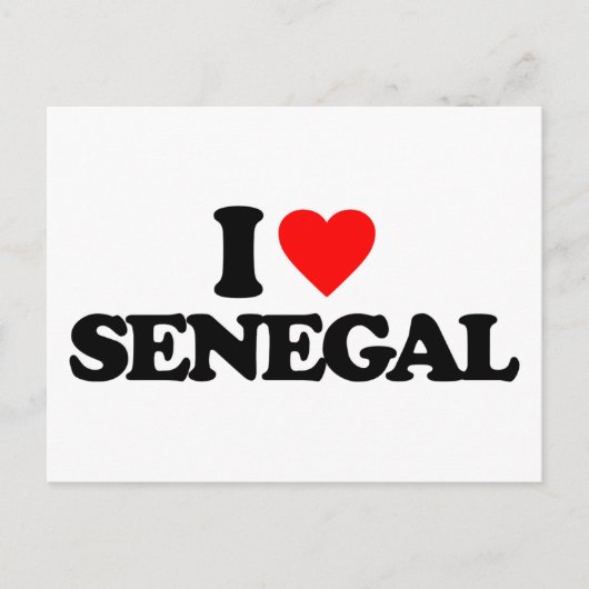 IK HOOP VAN SENEGAL BRIEFKAART (Voorkant)
