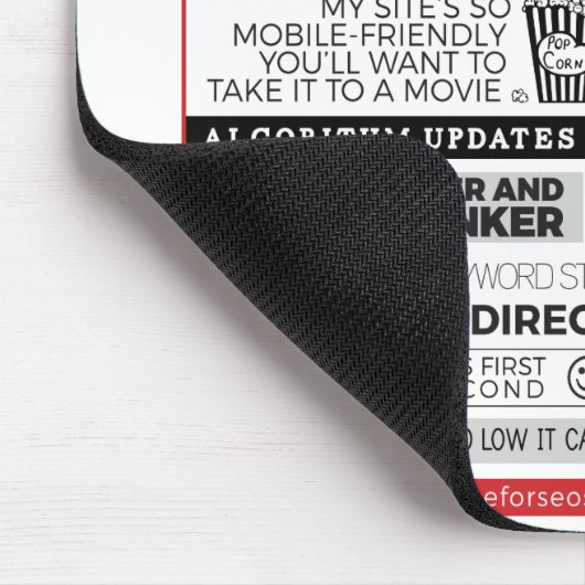 IK HOOP VAN SEO MOUSEPAD MUISMAT (Hoek)