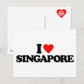 IK HOOP VAN SINGAPORE BRIEFKAART (Voorkant / Achterkant)
