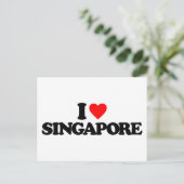 IK HOOP VAN SINGAPORE BRIEFKAART (Staand voorkant)