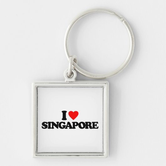 IK HOOP VAN SINGAPORE SLEUTELHANGER (Voorkant)