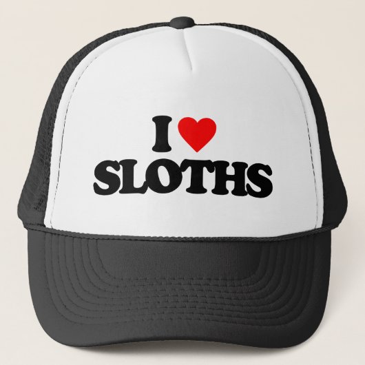 IK HOOP VAN SLOTHEN TRUCKER PET (Voorkant)