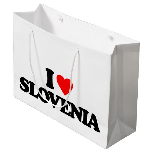 IK HOOP VAN SLOVENIË GROOT CADEAUZAKJE (Voorkant Gekanteld)