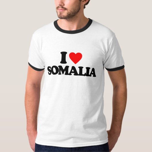 IK HOOP VAN SOMALIA T-SHIRT (Voorkant)