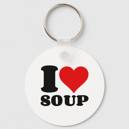 IK HOOP VAN SOUP SLEUTELHANGER (Voorkant)