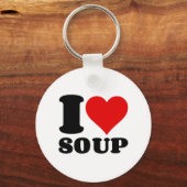IK HOOP VAN SOUP SLEUTELHANGER (Voorkant)