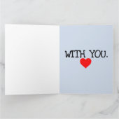 IK HOOP VAN SPOONEN MET JE ROMANTISCHE grote KAART (Binnen)