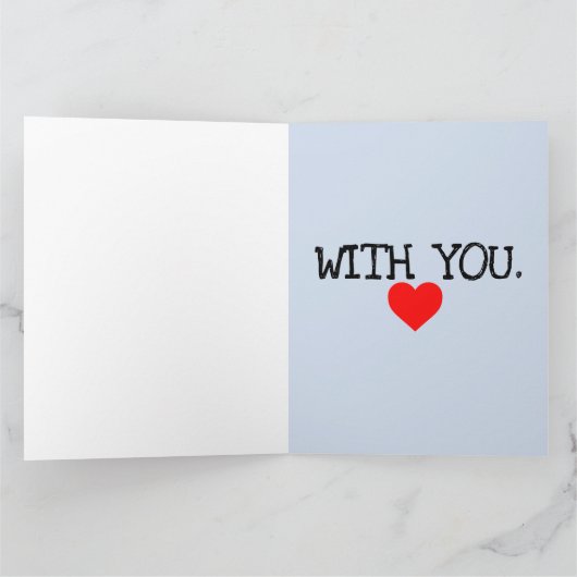 IK HOOP VAN SPOONEN MET JE ROMANTISCHE grote KAART (Binnen)