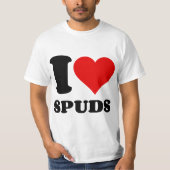 IK HOOP VAN SPUDS T-SHIRT (Voorkant)