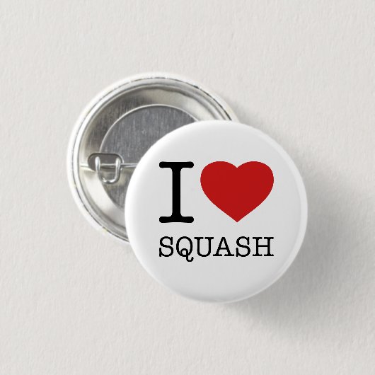 IK HOOP VAN SQUASH RONDE BUTTON 3,2 CM (Voorkant /achterkant)