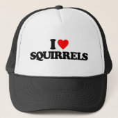 IK HOOP VAN SQUIRRELS TRUCKER PET (Voorkant)