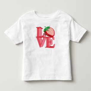 IK HOOP VAN STRAWBERRY KINDER SHIRTS