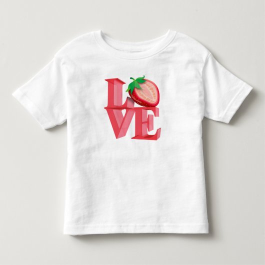 IK HOOP VAN STRAWBERRY KINDER SHIRTS (Voorkant)