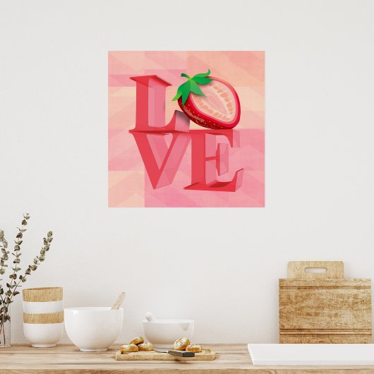 IK HOOP VAN STRAWBERRY | POSTERS (Keuken)