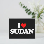 IK HOOP VAN SUDAN BRIEFKAART (Staand voorkant)