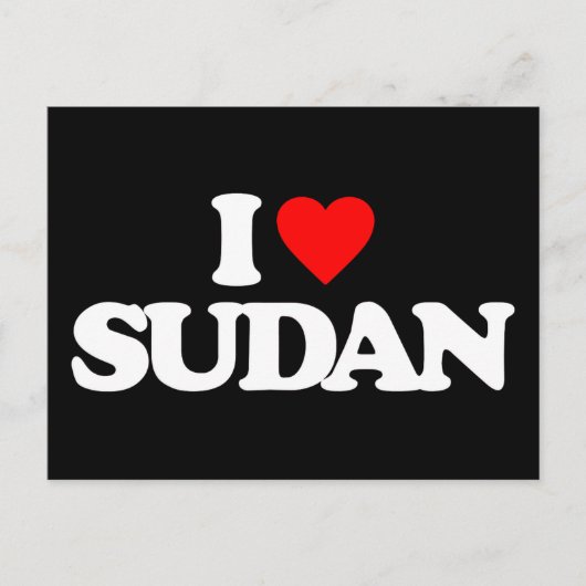 IK HOOP VAN SUDAN BRIEFKAART (Voorkant)