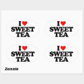 IK HOOP VAN SWEET TEA OVALE STICKER (Vel)