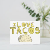 IK HOOP VAN TACOS BRIEFKAART (Staand voorkant)