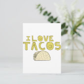 IK HOOP VAN TACOS BRIEFKAART (Staand voorkant)