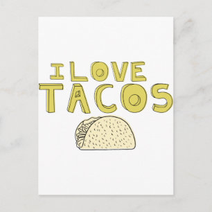IK HOOP VAN TACOS BRIEFKAART