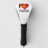 IK HOOP VAN TACOS GOLFHEADCOVER (Voorkant)