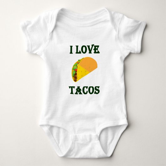 IK HOOP VAN TACOS ROMPER (Voorkant)