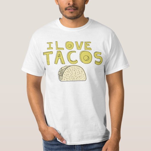 IK HOOP VAN TACOS T-SHIRT (Voorkant)