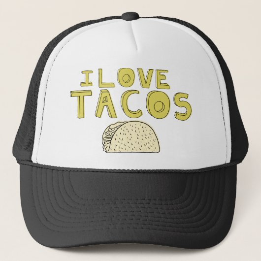 IK HOOP VAN TACOS TRUCKER PET (Voorkant)
