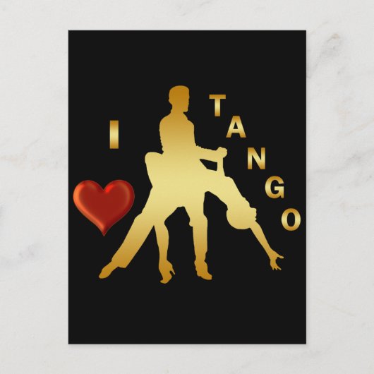 IK HOOP VAN TANGO BRIEFKAART (Voorkant)