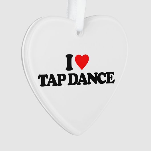 IK HOOP VAN TAP DANCE ORNAMENT (voorkant)