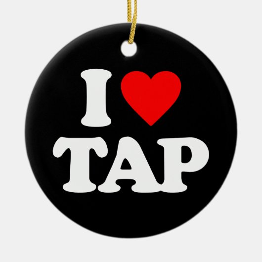 IK HOOP VAN TAP KERAMISCH ORNAMENT (Voorkant)