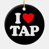 IK HOOP VAN TAP KERAMISCH ORNAMENT (Achterkant)
