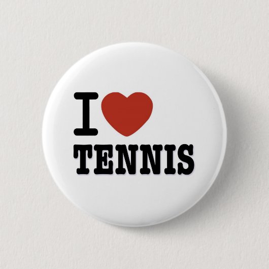 IK HOOP VAN TENNIS RONDE BUTTON 5,7 CM (Voorkant)